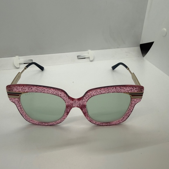Gucci Glitter Pink Sunglasses - Picture 1 of 3